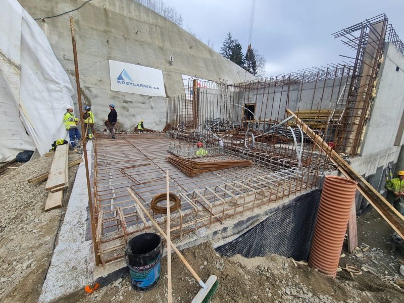Zdjęcie z realizacji: Centrum zarządzania tunelami drogi ekspresowej S1