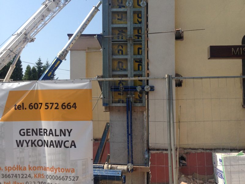 Zdjęcie z realizacji: Przebudowa i rozbudowa kościoła św. Jacka, Mysłowice