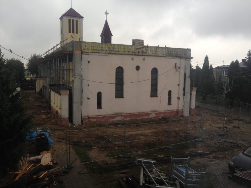 Zdjęcie z realizacji: Przebudowa i rozbudowa kościoła św. Jacka, Mysłowice