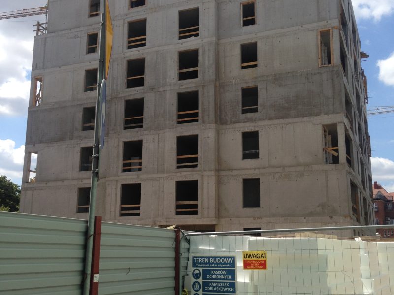 Zdjęcie z realizacji: Apartamentowce Gliwice ul. Górnych Wałów
