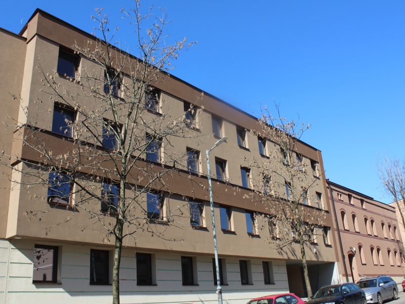 Zdjęcie z realizacji: Apartamentowiec w zabudowie plombowej z zabezpieczeniem sąsiedztwa