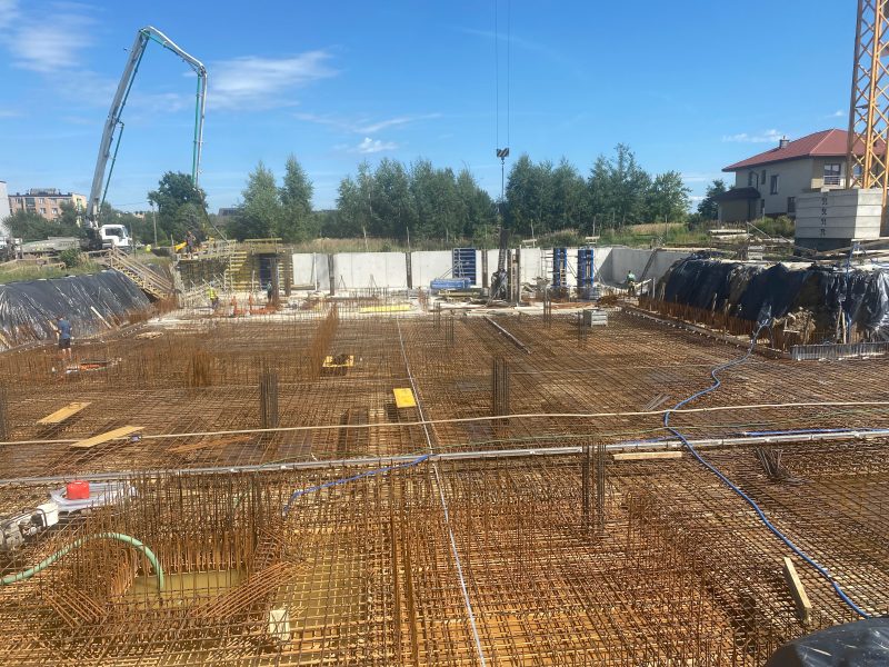 Zdjęcie z realizacji: Żelbetowy zbiornik retencyjny, Zabrze ul. Olimpijska