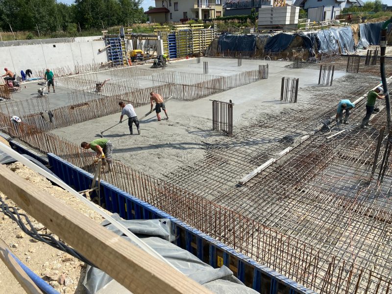 Zdjęcie z realizacji: Żelbetowy zbiornik retencyjny, Zabrze ul. Olimpijska