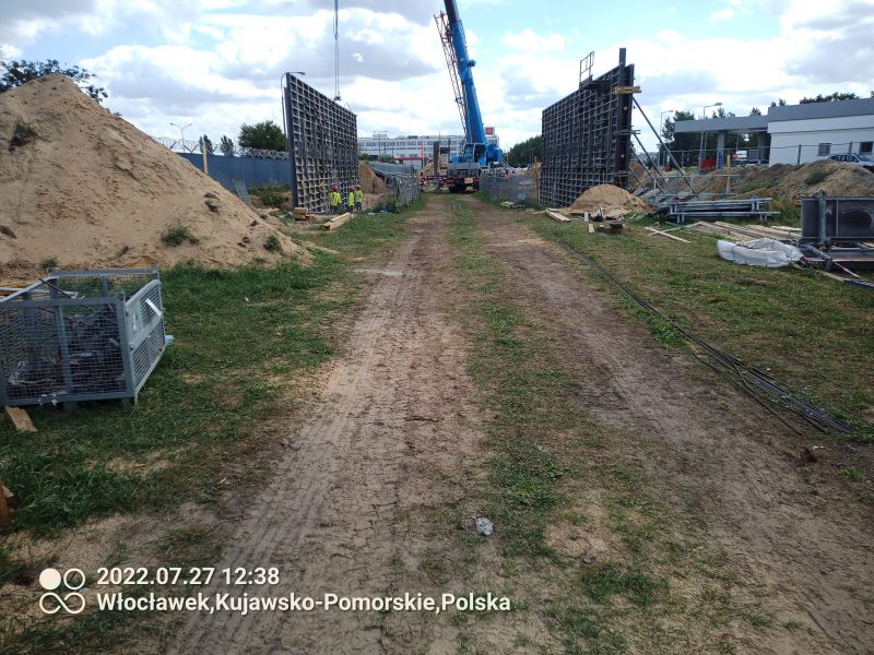 Zdjęcie z realizacji: PKN Orlen — Centrum Dystrybucji Wodoru, Włocławek
