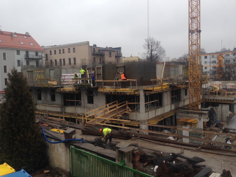 Zdjęcie z realizacji: Apartamentowce Gliwice ul. Górnych Wałów