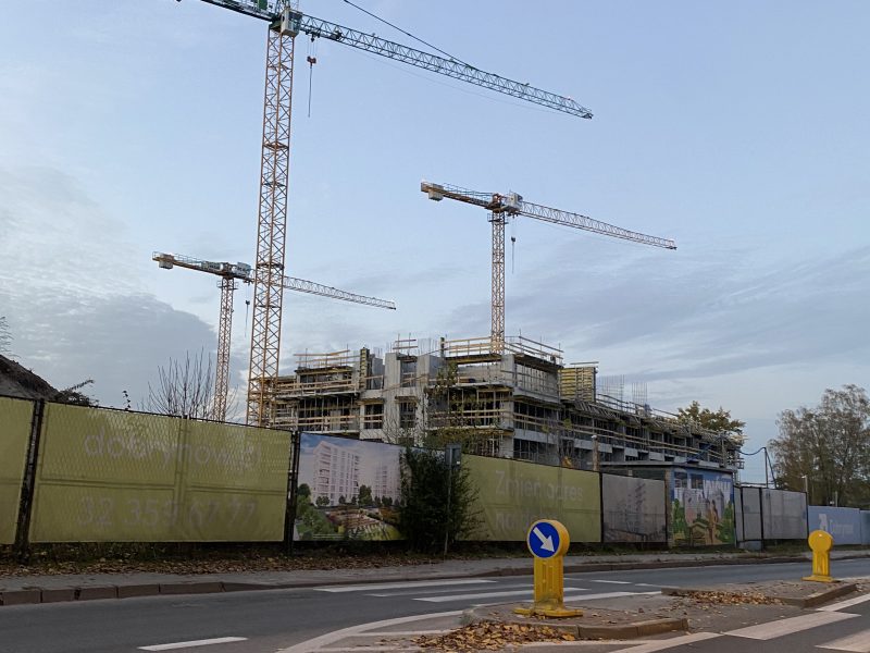 Zdjęcie z realizacji: Budynek wielorodzinny trzysegmentowy, Katowice Rzepakowa