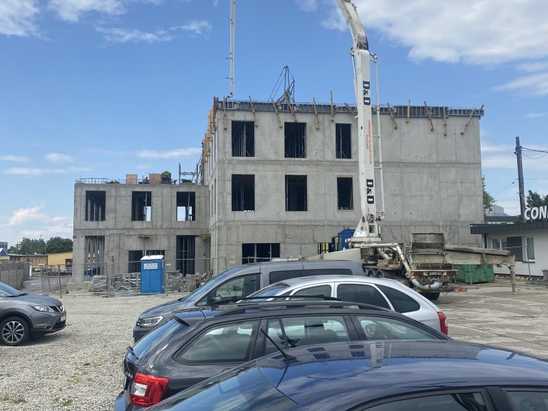 Zdjęcie z realizacji: Budynek usługowy z centrum diagnostycznym, Opole ul. Cygana 4b