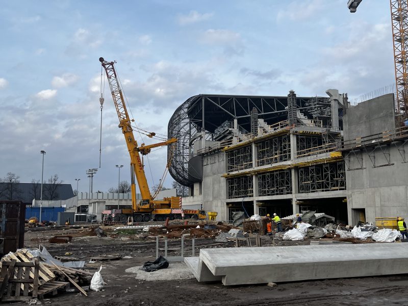 Zdjęcie z realizacji: Dokończenie budowy Stadionu im. E. Pohla w Zabrzu