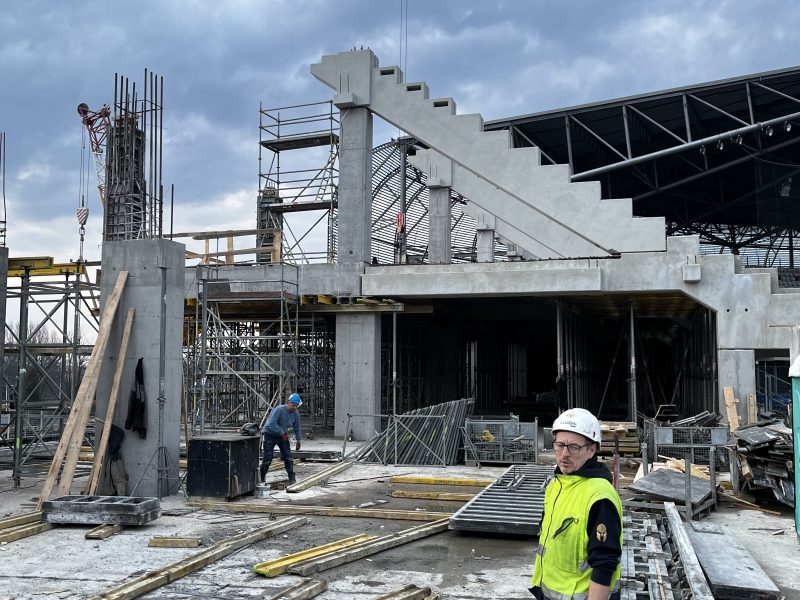 Zdjęcie z realizacji: Dokończenie budowy Stadionu im. E. Pohla w Zabrzu