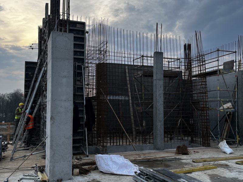 Zdjęcie z realizacji: Dokończenie budowy Stadionu im. E. Pohla w Zabrzu