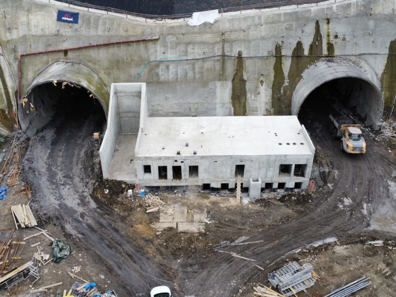Zdjęcie z realizacji: Centrum zarządzania tunelami drogi ekspresowej S1