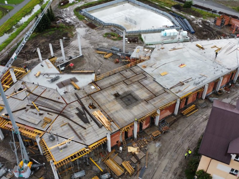 Zdjęcie z realizacji: Centrum sportu, rekreacji i wypoczynku w Węgierskiej Górce