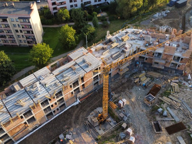 Zdjęcie z realizacji: Stan surowy budynków B2 i B3, Bielsko-Biała Wapienna